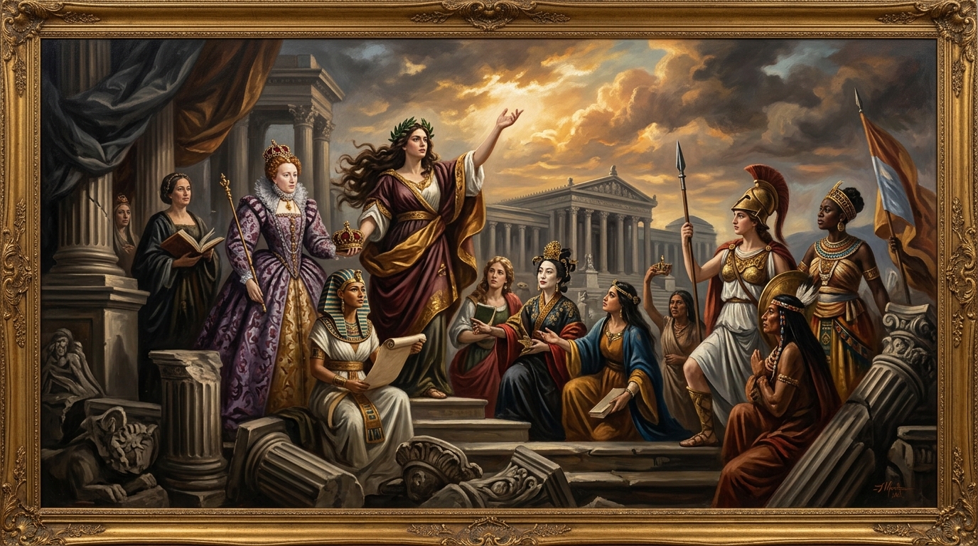 Pintura Clássica: Mulheres que Mudaram o Mundo